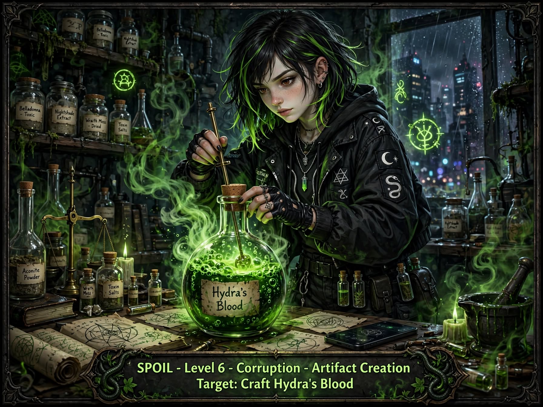 Witchraft spell Spoil
