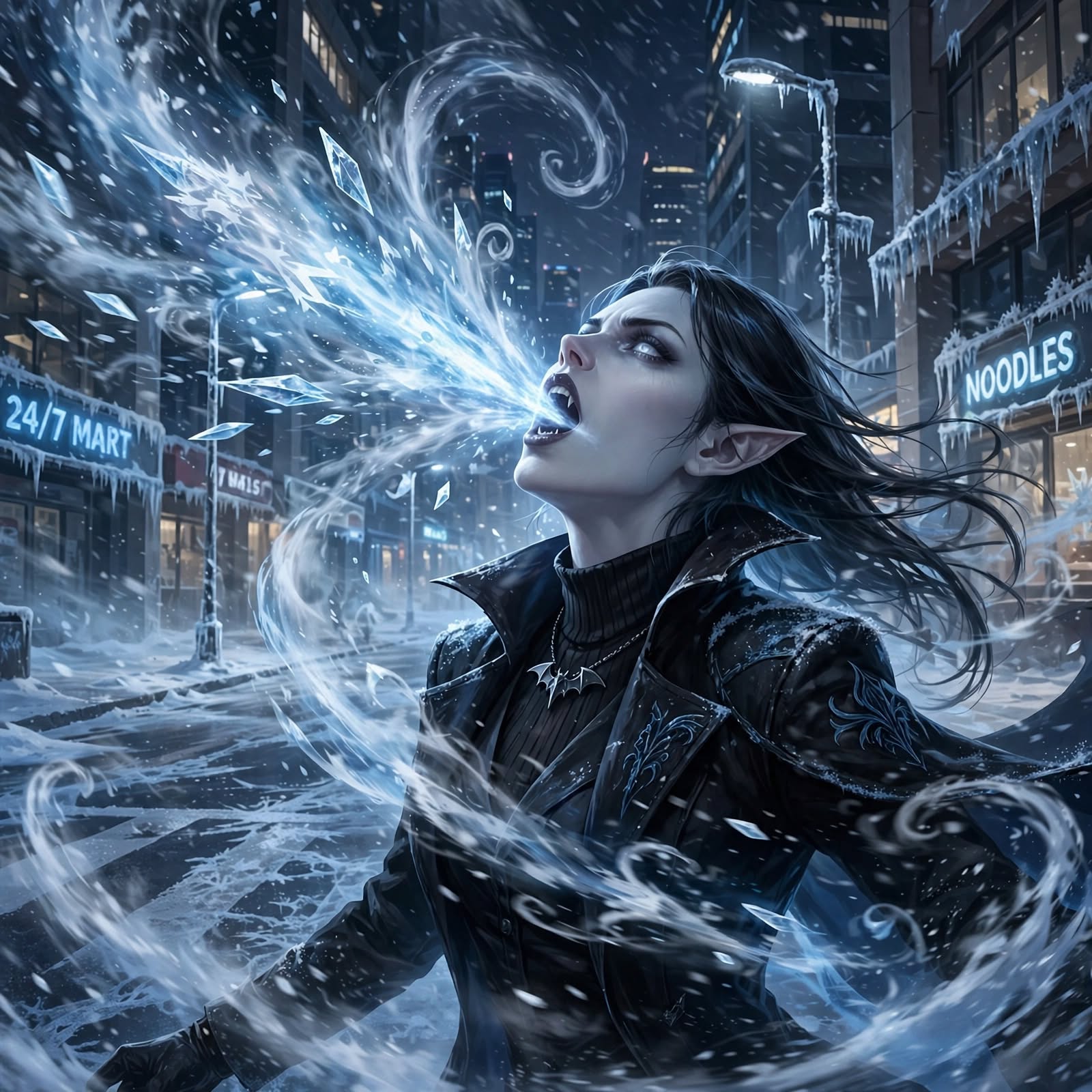 Vampire howl spell