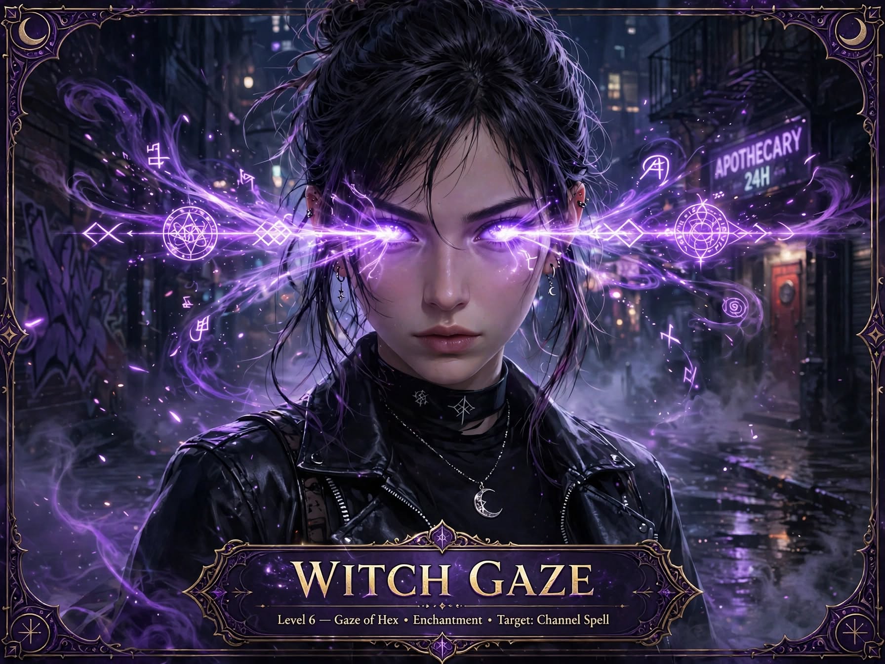 Spell Witch Gaze